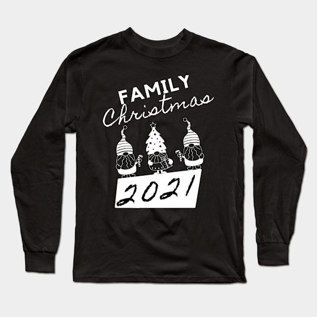 Family Christmas 2021 Long Sleeve T-Shirt by the christmas shop